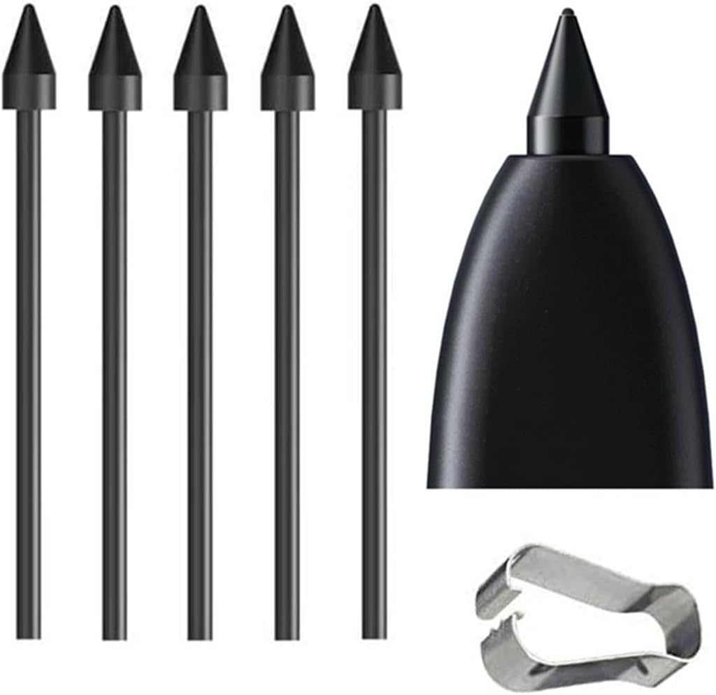 Befzygwk Galaxy Tab S9 S Pen soft tips front view replacement nibs