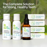 Complete 3 product oral care kit from Uncle Harry's Natural Products