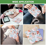 High quality fabric texture of daisy Kindle accessory