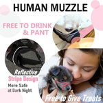 Adjustable nylon buckle detail of MoiiLavin pet muzzle