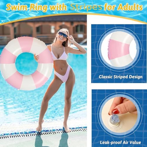 Folded and compact Yuokwer pool float set for easy travel
