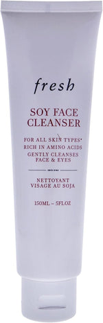 Fresh Soy Face Cleanser cap and nozzle detail