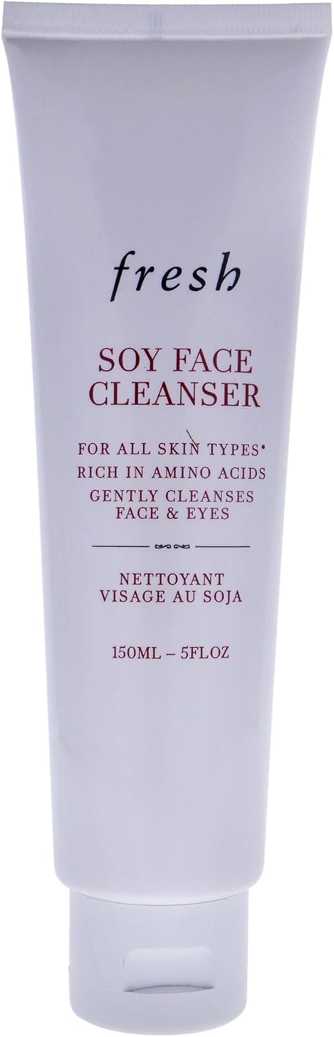 Fresh Soy Face Cleanser 150ml front view bottle authentic imported beauty