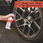 Back label of Koch Chemie Magic Wheel Cleaner showing usage
