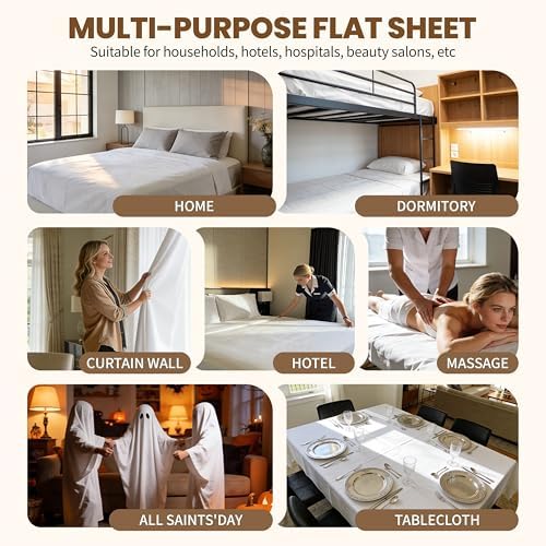 Displaying the tear resistant and thick material quality of the OEKO-TEX certified white bedding.
