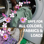 Gain odor protection laundry fragrance beads side angle view