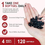 Full product display of the 240 count high potency dietary supplement for eye and skin wellness from the United States.