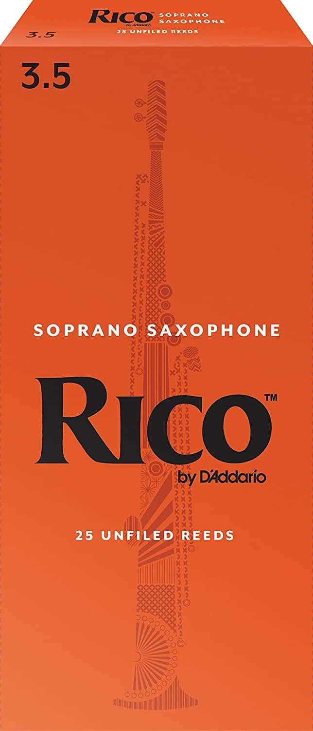 Close up of traditional blank profile on saxophone reed