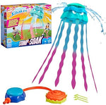 Nerf Super Soaker jellyfish water toy launching into the air from base