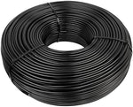 Top view of 50ft RG174 low loss cable for radio projects