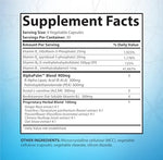 SciatiEase authentic dietary supplement for nerve health showing bottle size and capsule count
