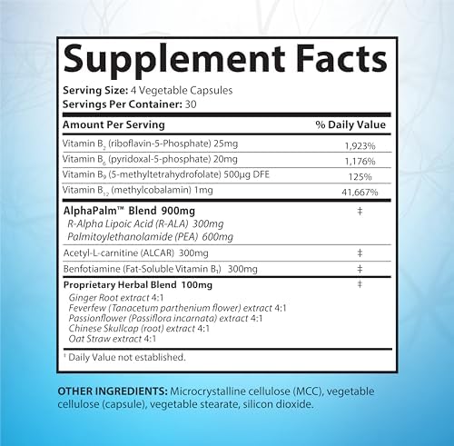 SciatiEase authentic dietary supplement for nerve health showing bottle size and capsule count