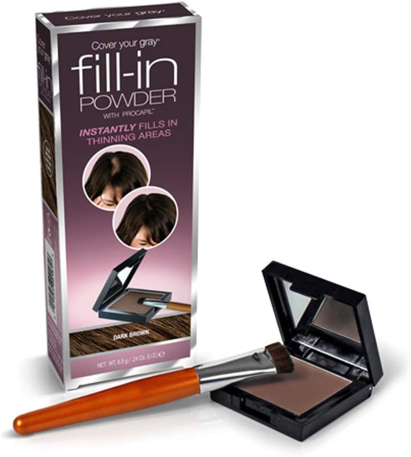 Cover Your Gray Fill In Powder - Dark Brown - Image 1