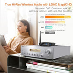 1Mii DS200Pro Bluetooth 5.3 audio receiver side view showcasing compact premium build quality