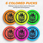 Ace Hockey three inch regulation size soft foam knee hockey pucks