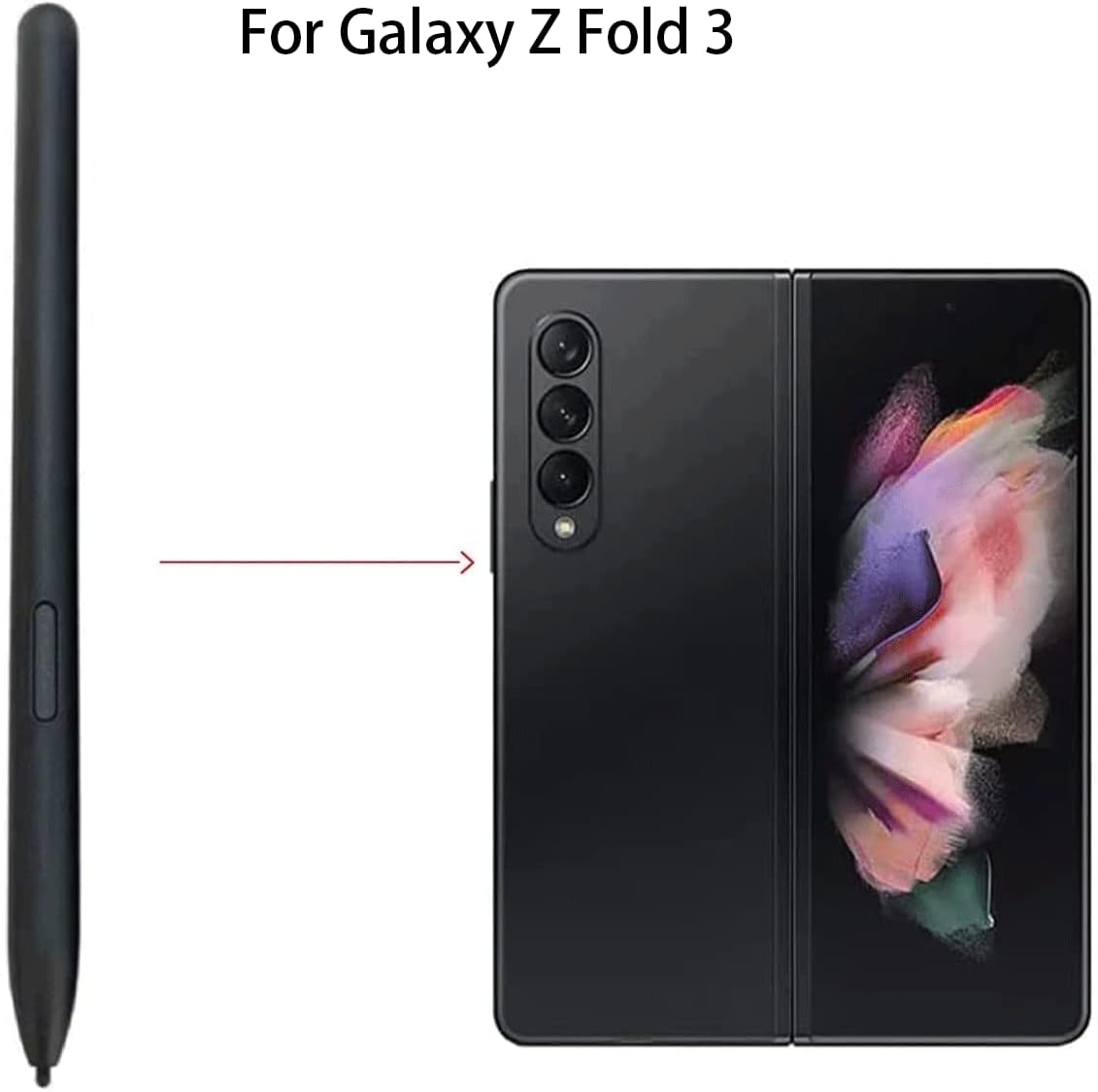 Dogxiong stylus pen displayed next to included extra replacement tips.