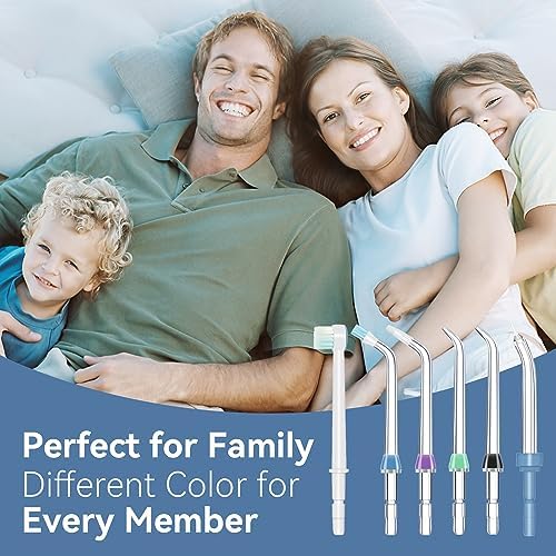 FreFeel replacement dental nozzles packaging view showcasing the complete eighteen month hygiene supply bundle