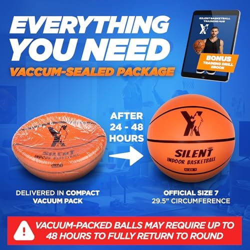 YGA Sports airless indoor training ball side profile