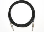 DiMarzio instrument cable black 10 foot front view commercial product