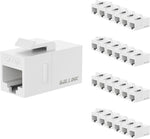 iwillink RJ45 Cat6 Keystone Coupler, Keystone Jack 25-Pack, Red | Female to Female Cat6 Keystone Jack, UTP RJ45 Keystone Coupler Insert, Ethernet Coupler for Cat6/Cat5e/Cat5 - Image 13