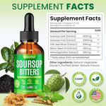 Purafina Soursop Bitters liquid consistency in dropper