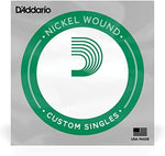 D'Addario NW020 nickel wound electric guitar single string front view packaging
