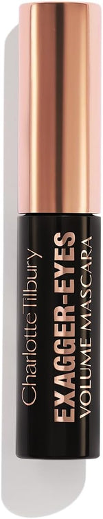Charlotte Tilbury volumizing mascara custom ultra-curved lash styler brush close up with precision bristles.