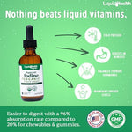 Pure nascent iodine supplement by LIQUIDHEALTH brand for immune support