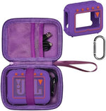 Durable EVA hard carrying case with secure zipper enclosure