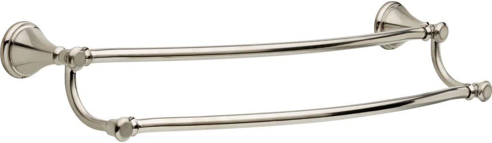 Delta Cassidy 24-inch double towel bar front view hardware accessory