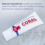 USA imported Coral White children's anti-plaque toothpaste