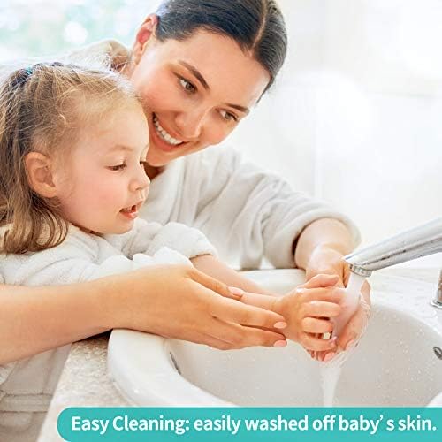 Authentic USA imported baby milestone memory kit with vibrant non toxic ink choices