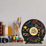 Colorful markers included with birthday guest book