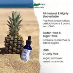 Professional health supplement bottles for skin and immunity