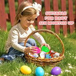 YEAHBEER toy filled eggs setup for interactive children storytelling game and classroom prizes