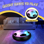 HopeRock kids indoor soccer toy with illuminated lights active side view