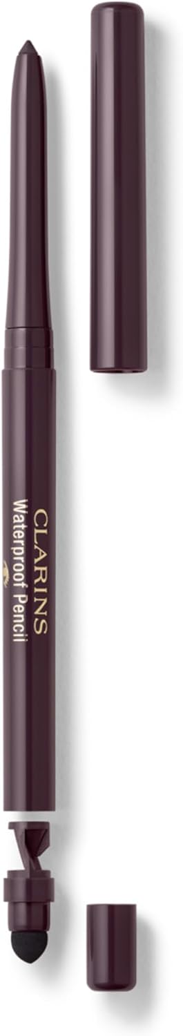 Clarins long-wearing eye pencil swatch and texture