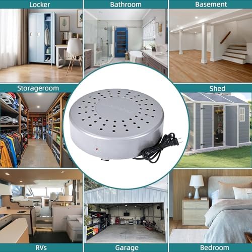 AmarinePlay compact RV dehumidifier moisture control device side profile