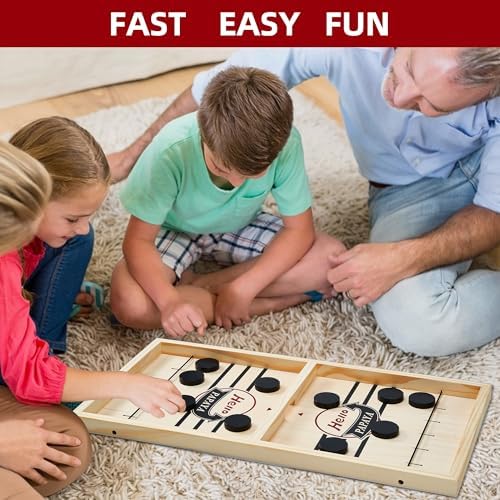 Eco friendly family party game set with extra game pieces