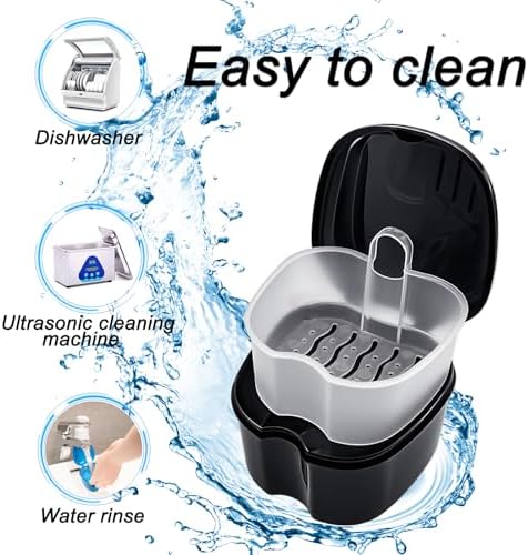 Keedolla retainer cleaning case with included dual-head brush