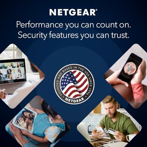 Back ports view of the Netgear Orbi 370 showing the 2.5 Gbps internet port