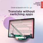 Lenovo Tab Pen writing on Idea Tab screen