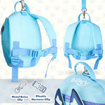 Side profile of Bluey kids daycare travel bag