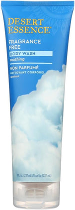 Desert Essence Unscented Body Wash front view bottle