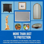 Packaging and contents of IC ICLOVER flat screen TV protector