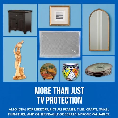 Packaging and contents of IC ICLOVER flat screen TV protector