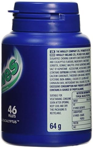 Wrigley's Airwaves Sugarfree Gum - Menthol & Eucalyptus (46) - Image 4