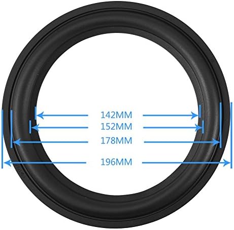 Measurement demonstration of 8 inch speaker replacement ring