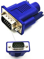 FUERAN VGA dummy monitor plug product packaging displaying the technical specifications and resolution metrics.