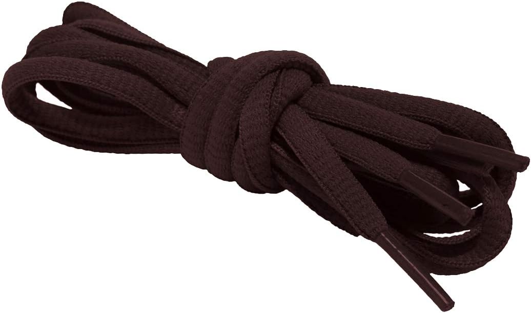 Curtual athletic shoe laces threaded into running sneakers